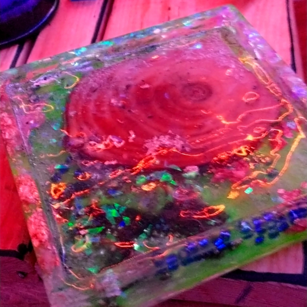 Resin coasters